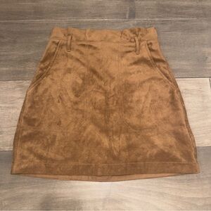 Abercrombie & Fitch Brown Mini Skirt